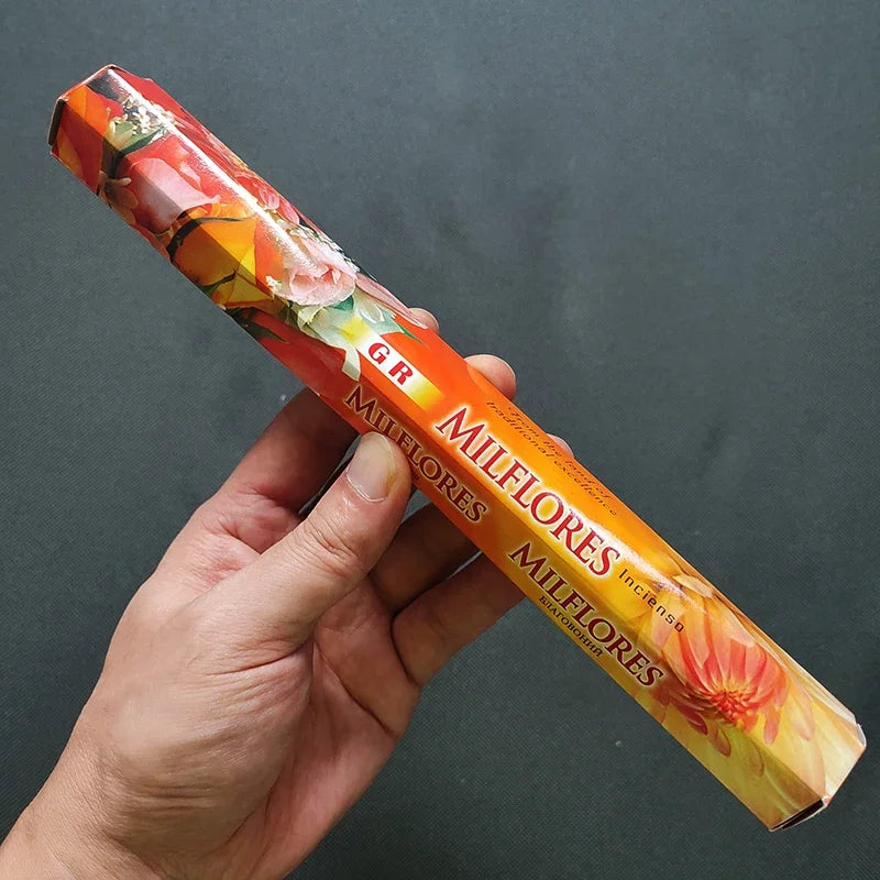 MyMilaya Indische Räucherstäbchen 'Aura Reinheit' Für Meditation, Yoga & Entspannung